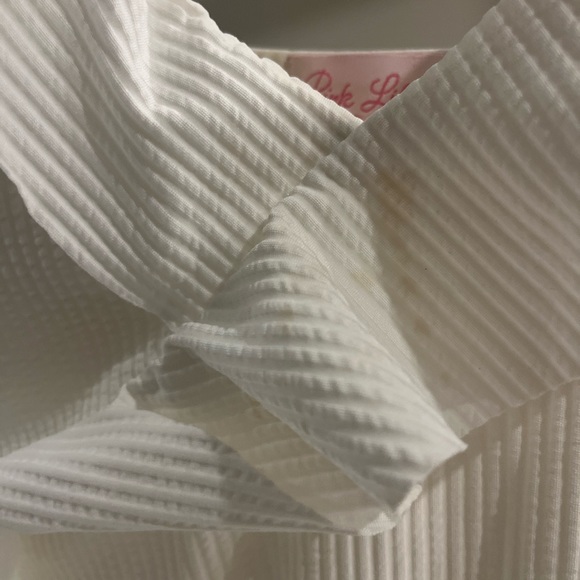 NEW one piece white bathing suit in Medium - Picture 5 of 5